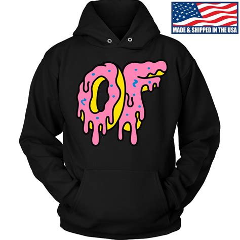 odd future yellow donut hoodie